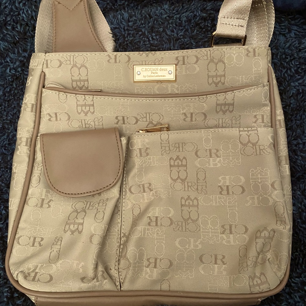 C.Rouan Deux Paris by Celine Lederman med. Crossover purse